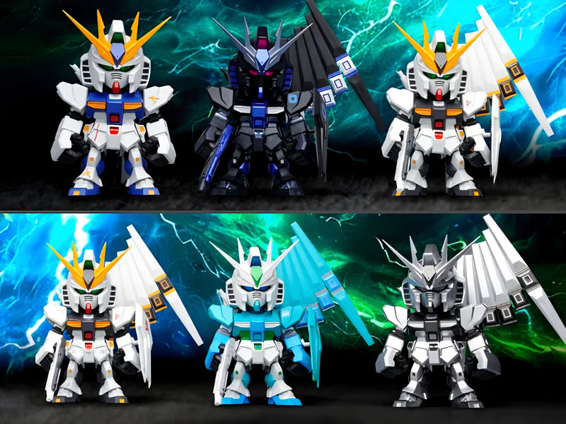 QMSV Mini Hi-v Gundam "Gundam" (Box/8), BNESH Q MSV