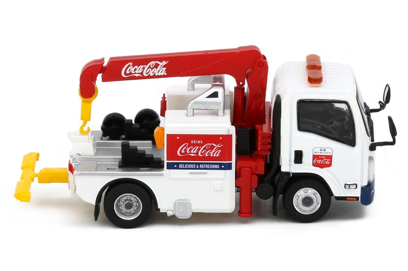 Tiny City Die-cast Model Car - Isuzu N Series Tow Truck Coca- Cola