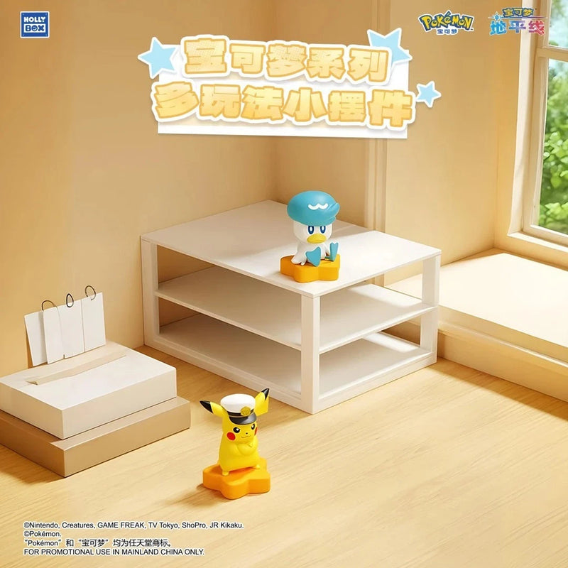 Pokémon Horizons Mini Figures Blind Box (Captain Pikachu & Paldea Starters)