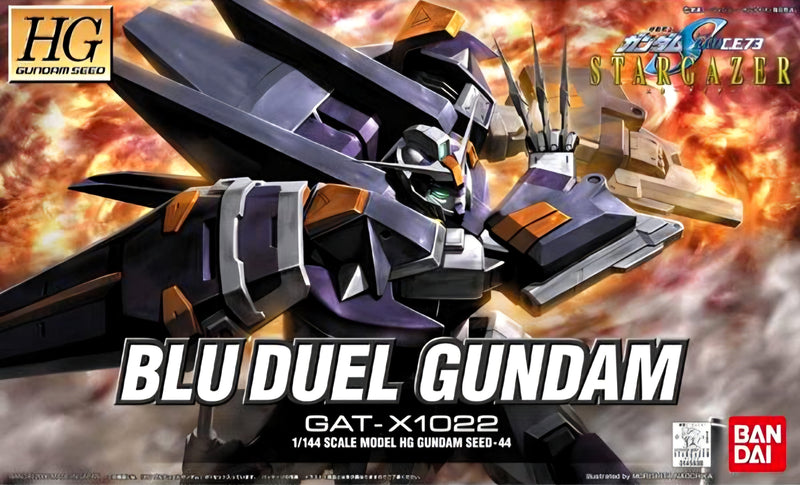 [[PRE-ORDER]] HG 1/144 #44 Blu Duel Gundam