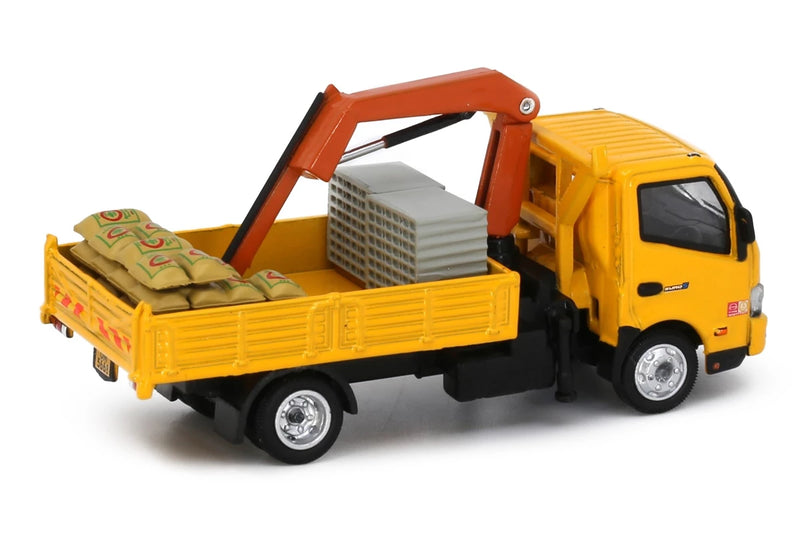 Tiny City 170 Die-cast Model Car - HINO 300 Crane Lorry