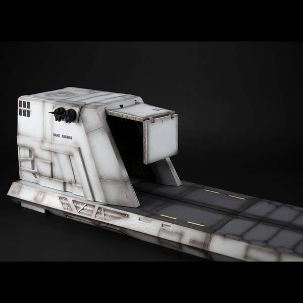 [[Pre-Order]] Realistic Model Series： MOBILE SUIT GUNDAM UNICORN （1／144 HG series） Nahel Argama catapult deck（UC ver.）