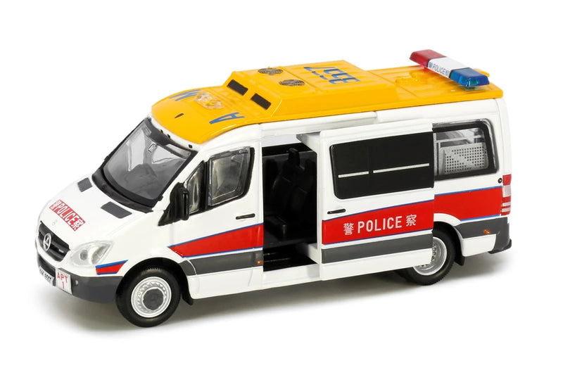 Tiny City 97 Die-cast Model Car - Mercedes-Benz Sprinter Police APT (AM8557)