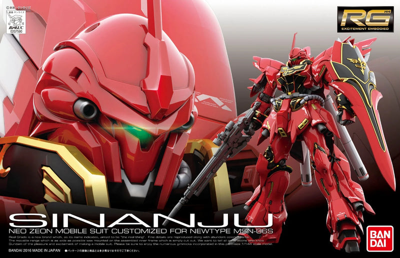 [[PRE-ORDER]] RG 1/144 #22 MSN-06S SINANJU