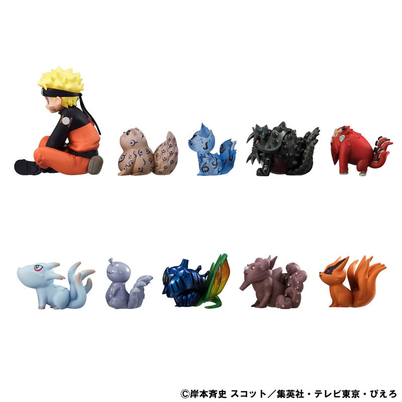 G.E.M. Series GAIDEN NARUTO SHIPPUDEN UZUMAKI NARUTO & BIJU SET (Re-Issue)