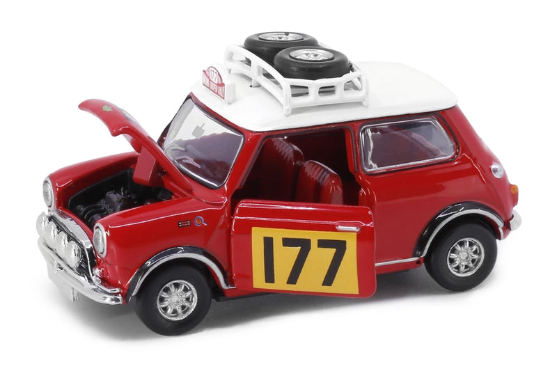 Tiny City 177 Die-cast Model Car - Mini Cooper Mk1 Rally #177