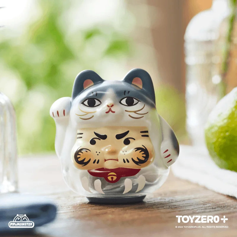 PP X MONSTER Lucky Kitten Daruma Blind Box