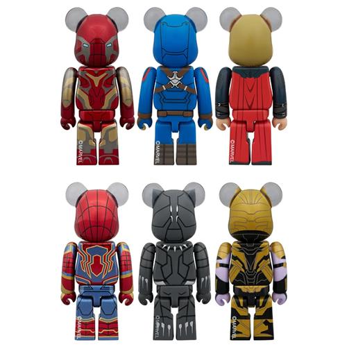 BE@RBRICK Chase Marvel Infinity Saga: 1 box 100% size