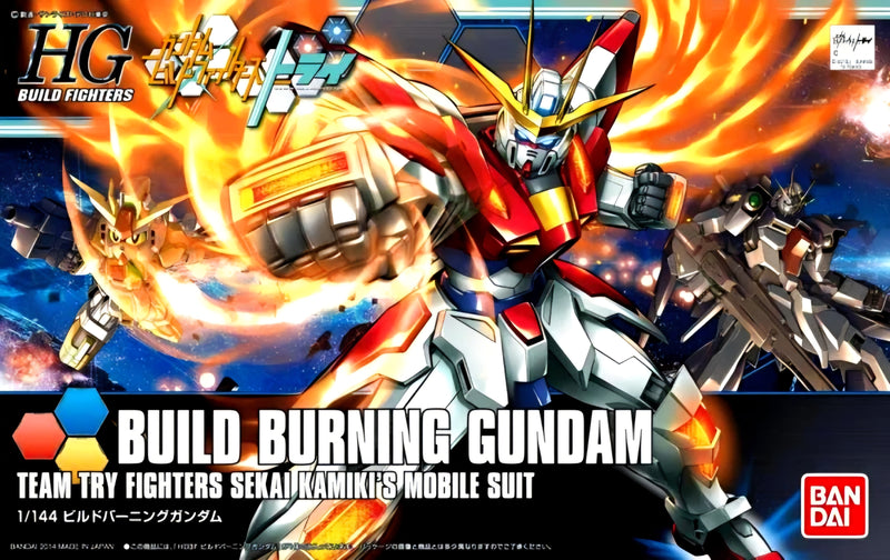 HGBF 1/144 #18 Build Burning Gundam