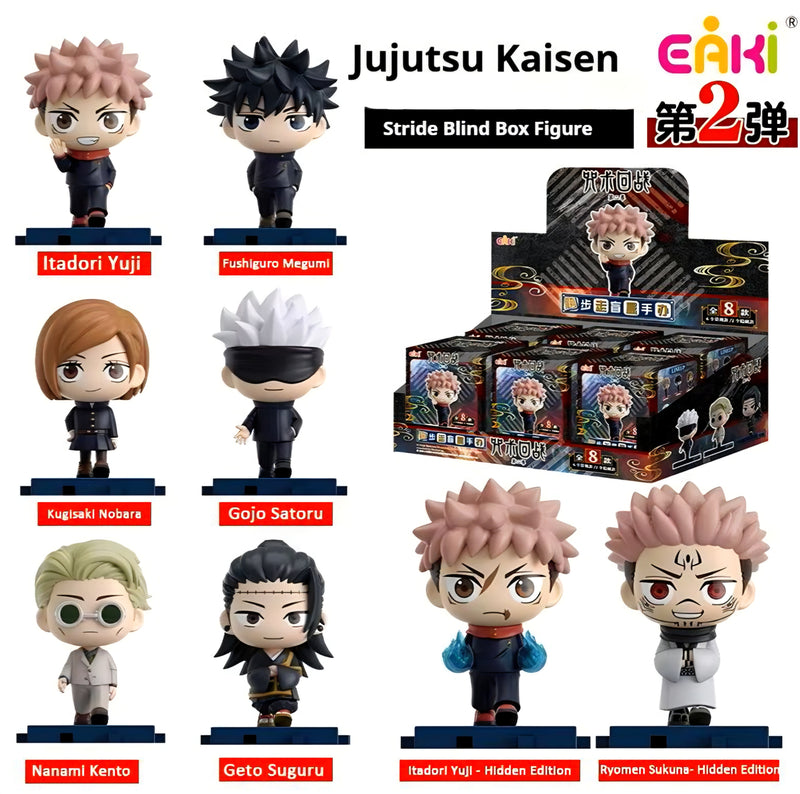 Jujutsu Kaisen JJK Walk Stride Series Season 2 Figure Blind Box （1 pc)