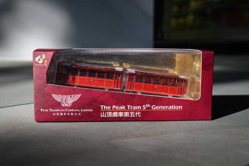 Tiny City Diecast - The Peak Tram Fifth Generation (with ramp)