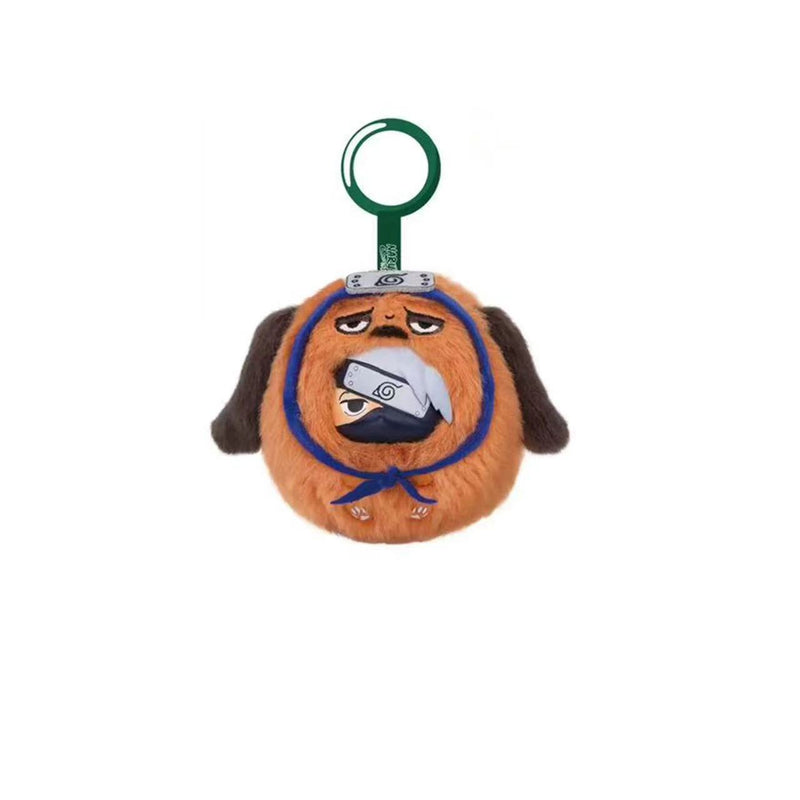 Naruto Cute Beast Party Puffy Party Series Plush Keychain Blind Box (1 pc)