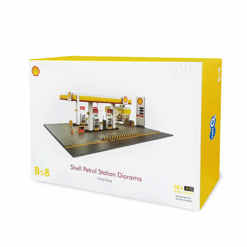 TinyQ - BQ08 Shell Hong Kong Petrol Station Diorama