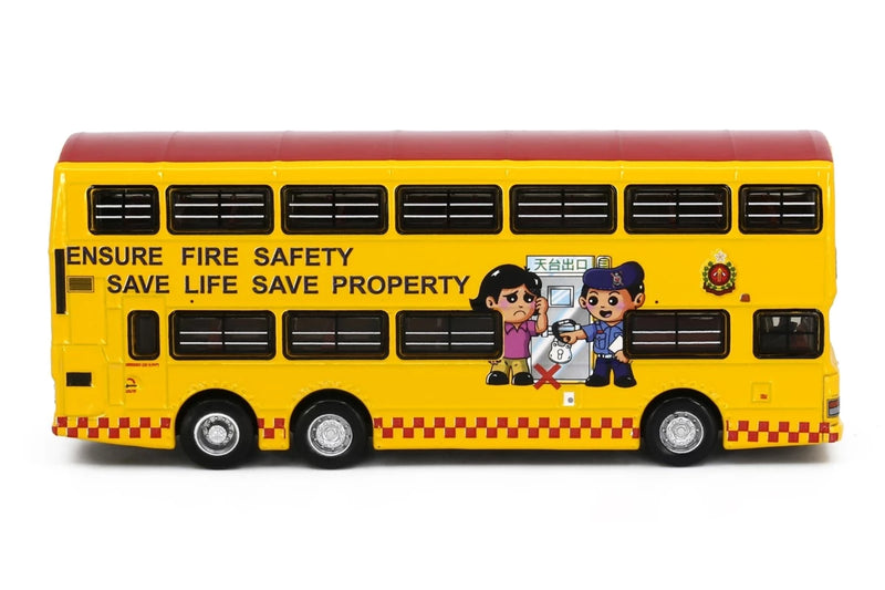 Tiny City Die-cast Model Car - KMB DENNIS Dragon 11m "Ensure Fire Safety" (5A)