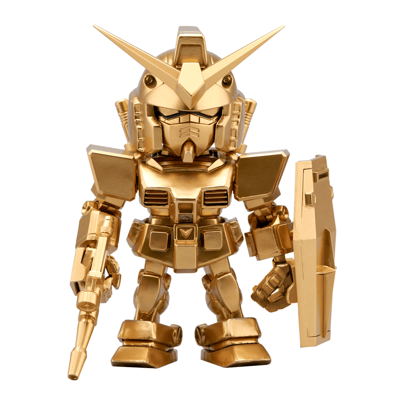 QMSV Mini Gold "Gundam" (Full Set Box/8), BNESH Q MSV - 1 PC