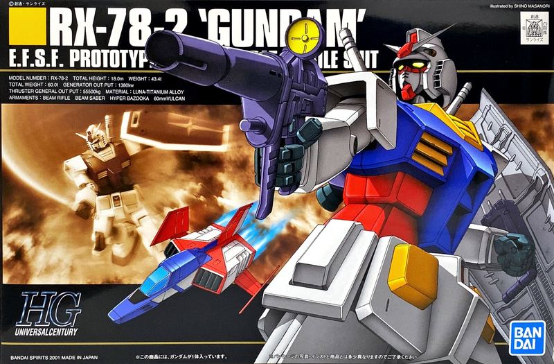 HGUC 1/144 #21 RX-78-2 Gundam
