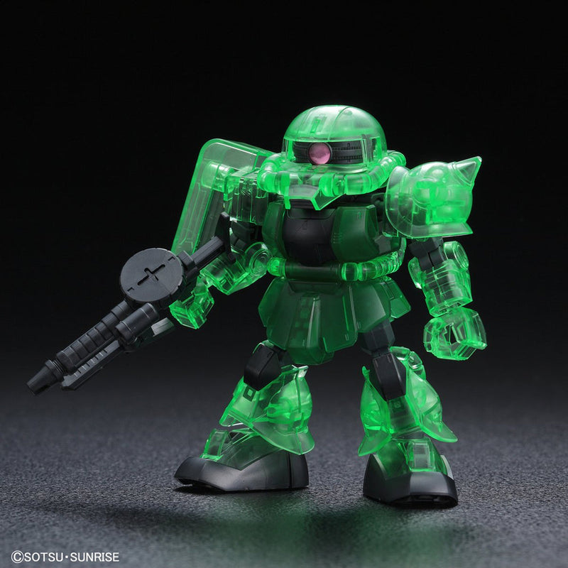 【LIMITED EDITION】 SD Gundam BB Warrior Cross Silhouette Zaku II (Cross Silhouette Frame Ver.) [Clear Color]