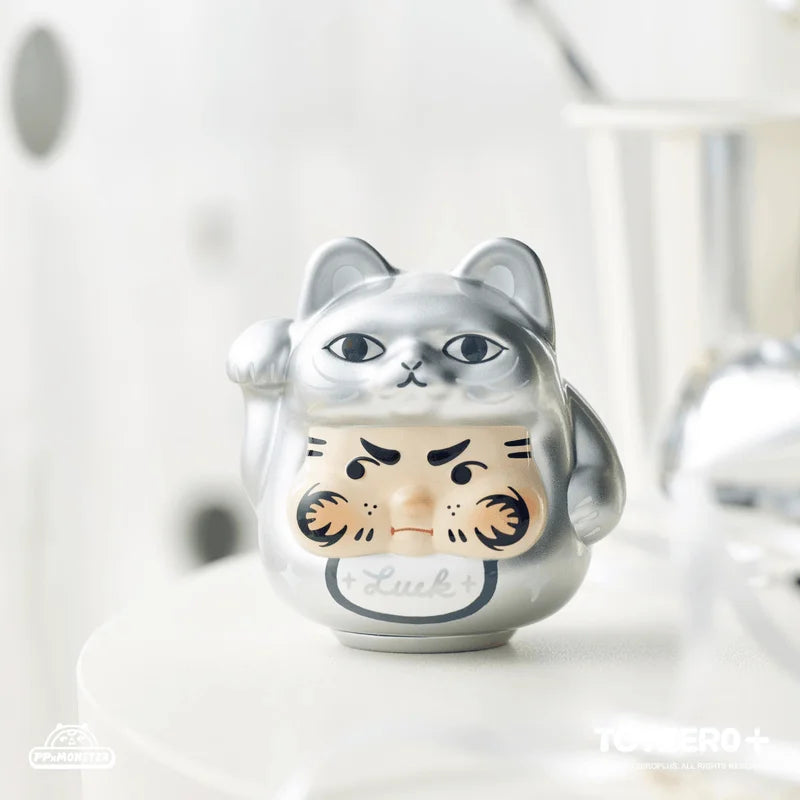 PP X MONSTER Lucky Kitten Daruma Blind Box