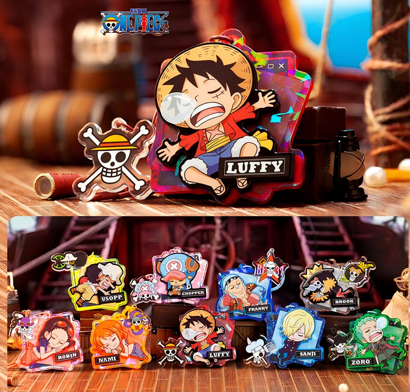 One Piece Sleeping KeyChain