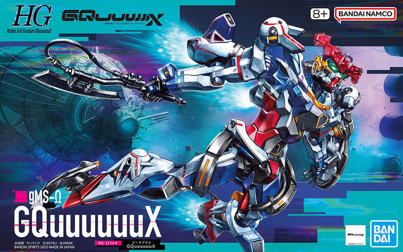 [[PRE-ORDER]] HG 1/144 GQuuuuuuX(Endymion Unit Awakened)