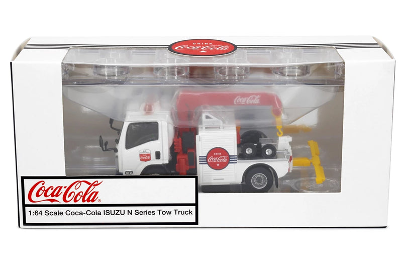 Tiny City Die-cast Model Car - Isuzu N Series Tow Truck Coca- Cola