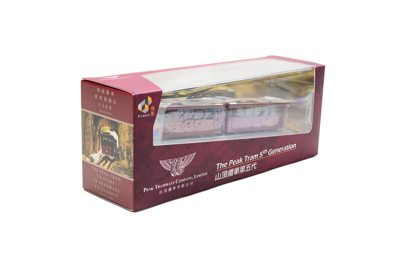 Tiny City Diecast - The Peak Tram Fifth Generation (with ramp)