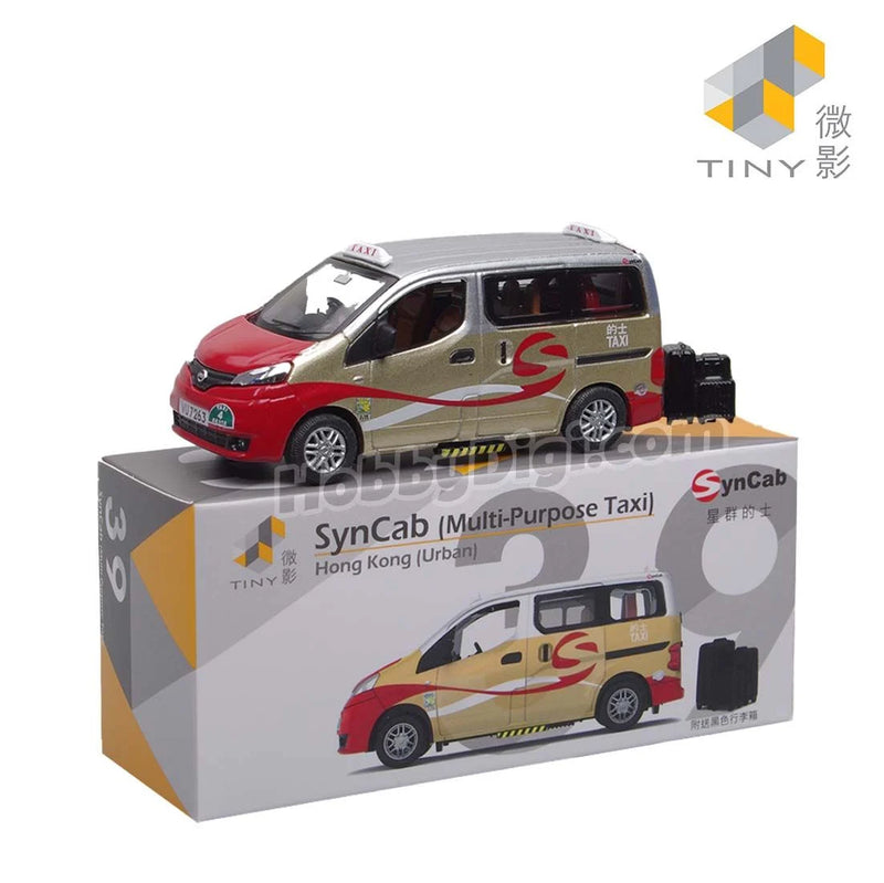Tiny City 39 Die-cast Model Car - SynCab Multi-Purpose Taxi (Urban)